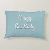 青い目をした白猫 アクセントクッション (裏面)