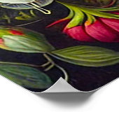 青い目をした白猫 ポスター (角)