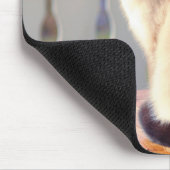 青い目をした美しいシャム猫 マウスパッド (コーナー)