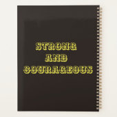 青い目をした虎 プランナー手帳 (裏面)