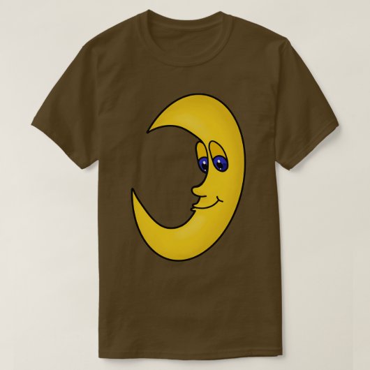 青い目をした黄色い月 Tシャツ (デザイン正面)