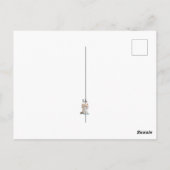 青い目をした1歳の誕生日ねこカスタムキット ポストカード (裏面)