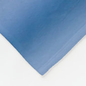 青い目を持つかわいい猫 フリースブランケット (角)