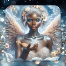 青い目を持つ黒い天使