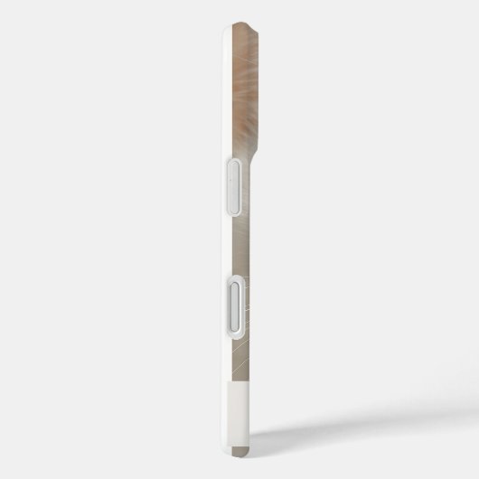 青い目カスタムを持つ白い猫の電話ケース Case-Mate iPhoneケース (裏面 / 右)