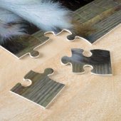 青い目カラフルを持つナイジェリアの矮小山羊 ジグソーパズル (側面)