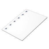 青い目ギリシャ人の邪悪な目からの保護 ノートパッド (アングル)