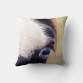 青い目絵を描 クッション (裏面)