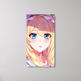 青い目 キャンバスプリント