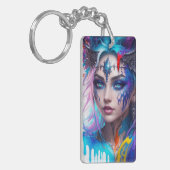 青い目 キーホルダー (正面左)