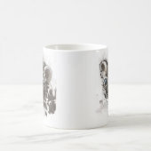 青い目 コーヒーマグカップ (中央)