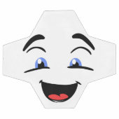 青い目 サッカーボール (フラット)