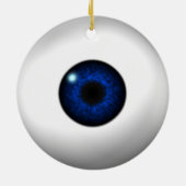 青い目 セラミックオーナメント (裏面)