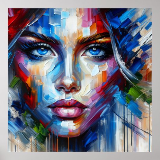 青い目 ポスター (正面)