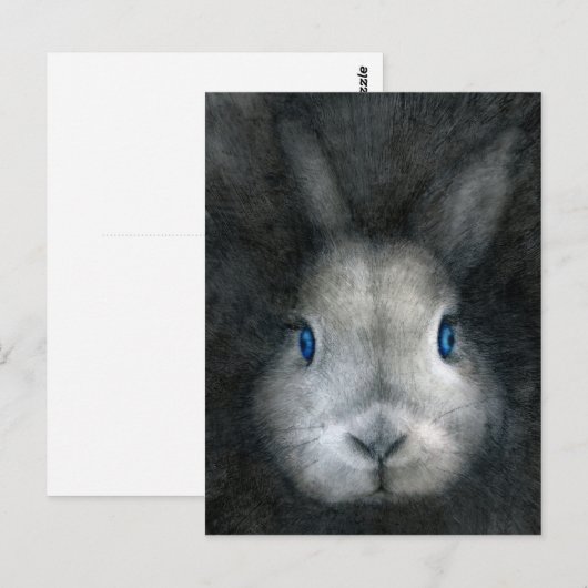 青い目 ポストカード (正面/裏面)