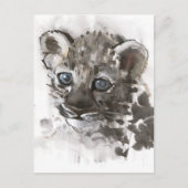 青い目 ポストカード (正面)