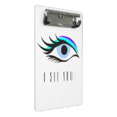 青い目 ミニクリップボード (アングル)