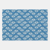 青い目 ラッピングペーパーシート (正面)