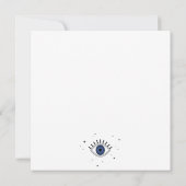 青い目、悪い目の保護、幸運 (裏面)