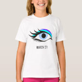 青い目 Tシャツ (正面)