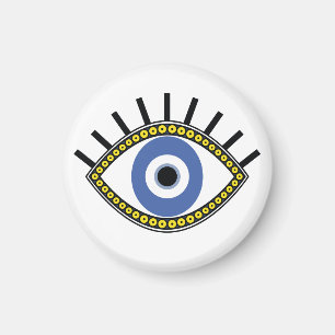 青い眼玉の魔よけ マグネット