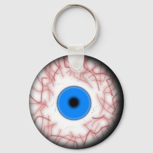 青い眼球Keychain キーホルダー