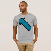青い矢のTシャツ Tシャツ (正面フル)