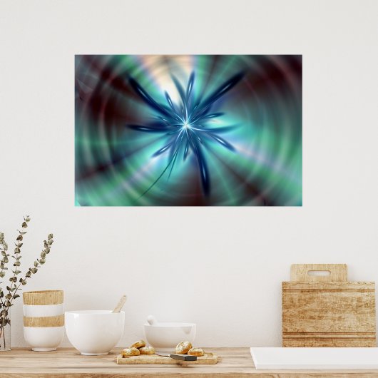 青い知恵 ポスター (キッチン)