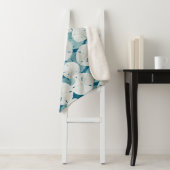 青い砂ドルのパターン沿岸 シェルパブランケット (インサイチュ)