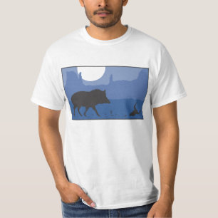 青い砂漠 Tシャツ