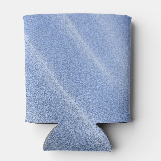 青い砂紋パーソナライズされたクール 缶クーラー (裏面)