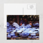 青い磁器 – はがき (正面/裏面)