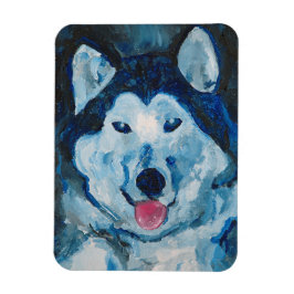 青い磁石の炎 マグネット