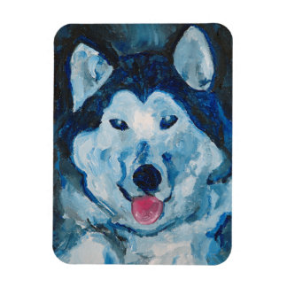 青い磁石の炎 マグネット