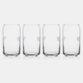 青い票を投じる ガラス缶 (右)