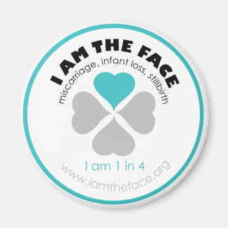 青い私は顔磁石 マグネット