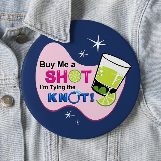 "青い私を私が結び目" Pin結んでいる打撃買って下さい 缶バッジ (インサイチュ)