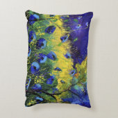 青い秋、アート アクセントクッション (裏面(縦))