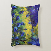 青い秋、アート アクセントクッション (正面(垂直))