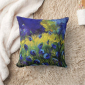 青い秋、アート クッション (ブランケット)