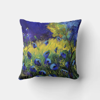 青い秋、アート クッション