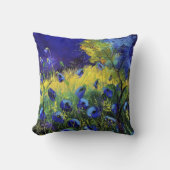 青い秋、アート クッション (正面)