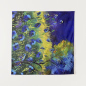 青い秋、アート タペストリー (正面(横))