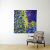 青い秋、アート タペストリー (インサイチュ(横))