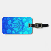 青い種族のカメ日曜日 ラゲッジタグ (正面横)