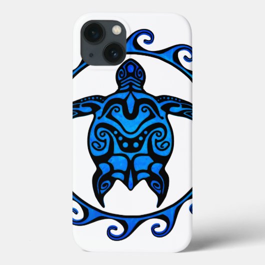 青い種族のカメ日曜日 Case-Mate iPhoneケース (裏面)