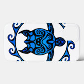青い種族のカメ日曜日 Case-Mate iPhoneケース (裏面 (横))