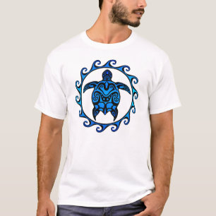 青い種族のカメ日曜日 Tシャツ