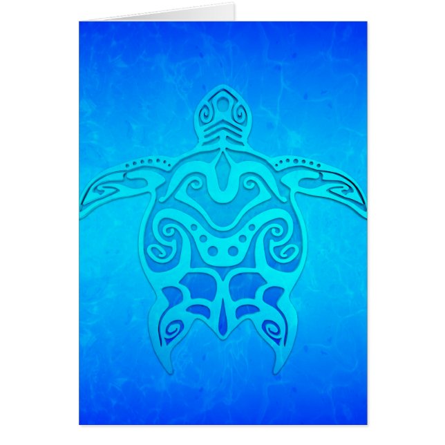 青い種族のカメ (正面)