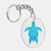 青い種族のカメ キーホルダー (正面左)